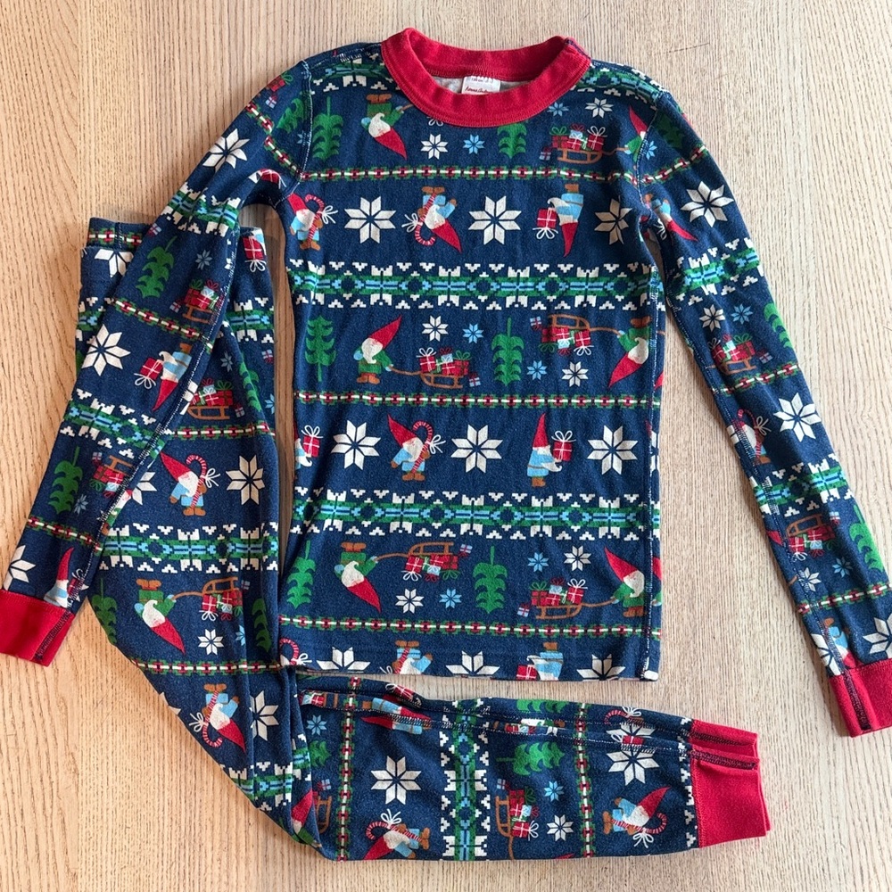 Hanna Andersson Holiday Christmas Organic Cotton Pajamas